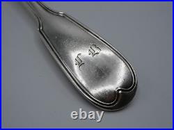 Grande Cuillere A Ragout Argent Massif Poincon Coq Orleans 1809 Modele Filets