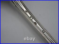 Grande Cuillere A Ragout Argent Massif Poincon Coq Orleans 1809 Modele Filets