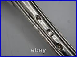 Grande Cuillere A Ragout Argent Massif Poincon Coq Orleans 1809 Modele Filets