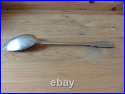 Grande Cuillere A Ragout Argent Massif Poincons Aux Fermiers Generaux