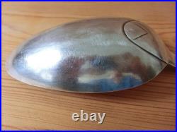 Grande Cuillere A Ragout Argent Massif Poincons Fermiers Generaux + Blason