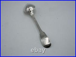Grande Cuillere A Ragout En Argent Massif Poincon Vieillard Paris 1819