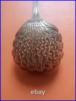 Grande Cuillère Saupoudreuse Argent Massif Poinçon Vieillard 70 Grammes