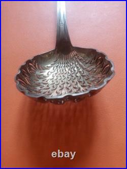 Grande Cuillère Saupoudreuse Argent Massif Poinçon Vieillard 70 Grammes