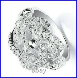 Hommes Bague Noud Argent Massif Gemme Complet Poinçon Fabrication Britannique