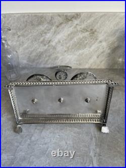 Huilier Vinaigrier Argent Massif 950 Directoire Empire 1798-1809 Poinçons Coq