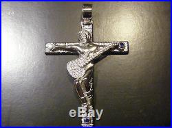 JOHNNY HALLYDAY croix argent massif L'ORIGINAL JOHNNY poinçon neuve 6.5cmX5c