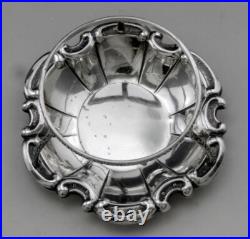 Jolie passe thé et son support en argent massif poinçon Allemand Allemagne