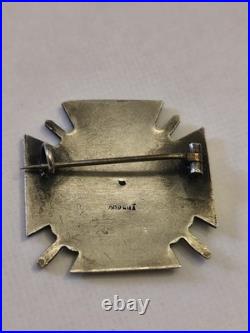 Journée du Poilu 1915 Argent Massif Poinçon Sanglier Rare 10,2 g A. Bargas