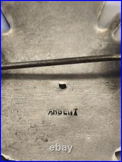 Journée du Poilu 1915 Argent Massif Poinçon Sanglier Rare 10,2 g A. Bargas