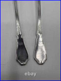 Keller Couvert De Service A Salade En Argent Massif Poincon Minerve 1 Er Titre