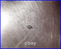 LOT 2 SALIERES ARGENT MASSIF STYLE LOUIS XV POINCON MINERVE 1er TITRE, VEYRAT