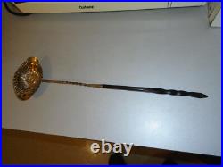 LOT EN ARGENT. 340grs. EN VERMEIL. LOUCHE A CERISES. POINCON CERES. 1819.1839