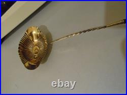 LOT EN ARGENT. 340grs. EN VERMEIL. LOUCHE A CERISES. POINCON CERES. 1819.1839