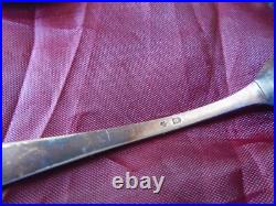 LOT EN ARGENT. 340grs. EN VERMEIL. LOUCHE A CERISES. POINCON CERES. 1819.1839