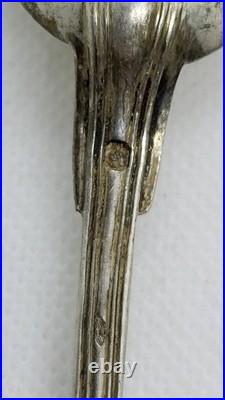 Lot De 9 Couverts En Argent Massif Poincon Minerve De 389 Grammes