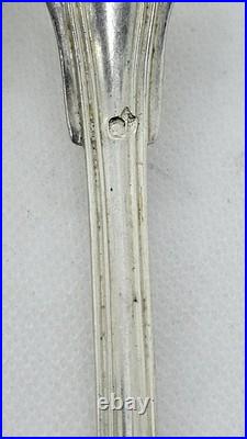Lot De 9 Couverts En Argent Massif Poincon Minerve De 389 Grammes