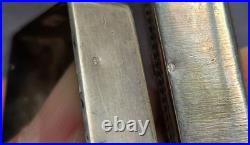 Lot d'argent massif Poinçons Cygne x6, 900 x3 800 x1 Asie Indo chine 780 Gr