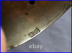 Lot d'argent massif Poinçons Cygne x6, 900 x3 800 x1 Asie Indo chine 780 Gr