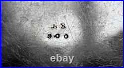 Lot d'argent massif Poinçons Cygne x6, 900 x3 800 x1 Asie Indo chine 780 Gr