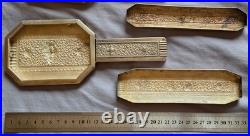 Lot d'argent massif Poinçons Cygne x6, 900 x3 800 x1 Asie Indo chine 780 Gr