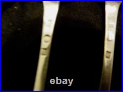Lot de 6 cuillères argent massif poinçons