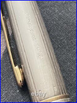 Mont Blanc Meisterstuck Stylo Bille Argent Massif 925 Avec Poincon