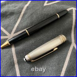 Mont Blanc Meisterstuck Stylo Bille Argent Massif 925 Avec Poincon