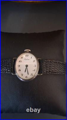 Montre Ancienne Dame CHILEX en ARGENT MASSIF Poinçonné (RW) Vintage