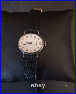 Montre Ancienne Dame CHILEX en ARGENT MASSIF Poinçonné (RW) Vintage