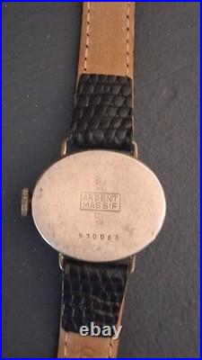 Montre Ancienne Dame CHILEX en ARGENT MASSIF Poinçonné (RW) Vintage