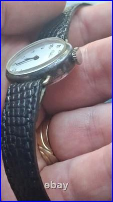 Montre Ancienne Dame CHILEX en ARGENT MASSIF Poinçonné (RW) Vintage