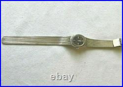 Montre Mécanique et Bracelet en Argent Massif poinçonné 925 Yema Fonctionne