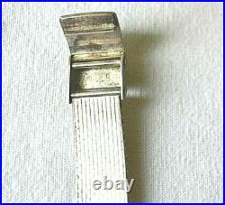 Montre Mécanique et Bracelet en Argent Massif poinçonné 925 Yema Fonctionne