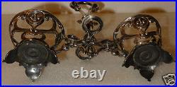 Monture Huilier Vinaigrier Style Louis XV En Argent Massif Poincon Minerve 190gr