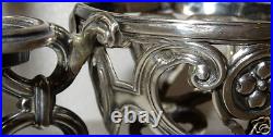 Monture Huilier Vinaigrier Style Louis XV En Argent Massif Poincon Minerve 190gr