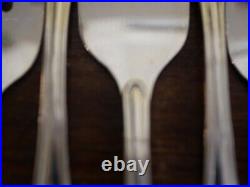 Morand 12 Fourchettes A Escargots Argent Massif Poincon Minerve Filets Contours