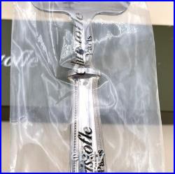 NEUVE pelle à tarte coupante CHRISTOFLE modèle PERLES argent massif poinçon 925