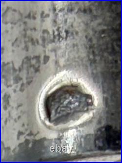 Nécessaire écriture ancien argent massif 800 poinçons ARO coffret XIXe