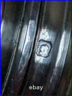 OLIER &CARON Sucrier Argent Massif Poinçon Minerve