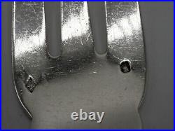 Odiot Couverts Service A Ragout Argent Massif Poincon Minerve Uni-plat