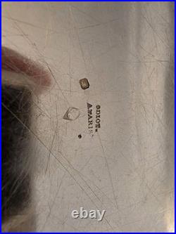 Odiot Godrons 1 plat circulaire en Argent Massif Poinçon Minerve XIXe