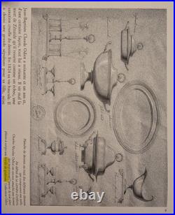 Odiot Godrons 1 plat circulaire en Argent Massif Poinçon Minerve XIXe