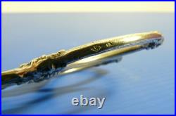 -PAIRE CISEAUX A RAISIN ARGENT MASSIF XIXe poinçon sanglier + orfèvre ARGENTERIE