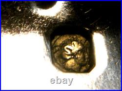 PAIRE COUVERT FOURCHETTES ARGENT MASSIF POINÇON MINERVE SILVER FORK 168 grs