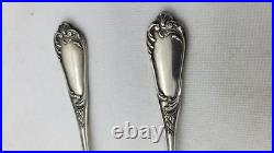 PAIRE DE COUVERTS A SALADE EN ARGENT MASSIF ET VERMEIL POINCON MINERVE 159.04 gr
