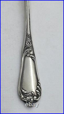 PAIRE DE COUVERTS A SALADE EN ARGENT MASSIF ET VERMEIL POINCON MINERVE 159.04 gr