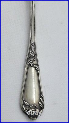 PAIRE DE COUVERTS A SALADE EN ARGENT MASSIF ET VERMEIL POINCON MINERVE 159.04 gr