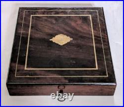 P. BERTHIER Cuillères à Dessert Argent Massif Vermeil Poinçon Minerve 19 ème