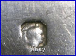 Paire De Couteaux De Table A Fruit Argent Massif Poinçon Minerve Knife